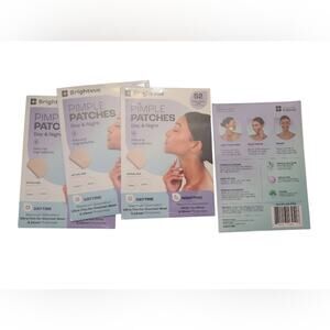 BrightVue Pimple Patches - Day & Night - 52 Count 4pack (208 Patches!l